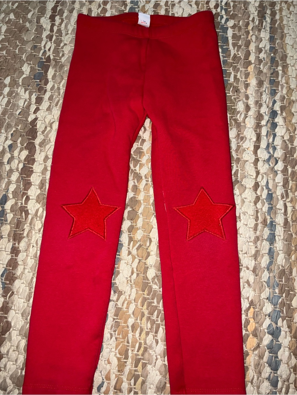 Old Navy Red Star Knee Leggings